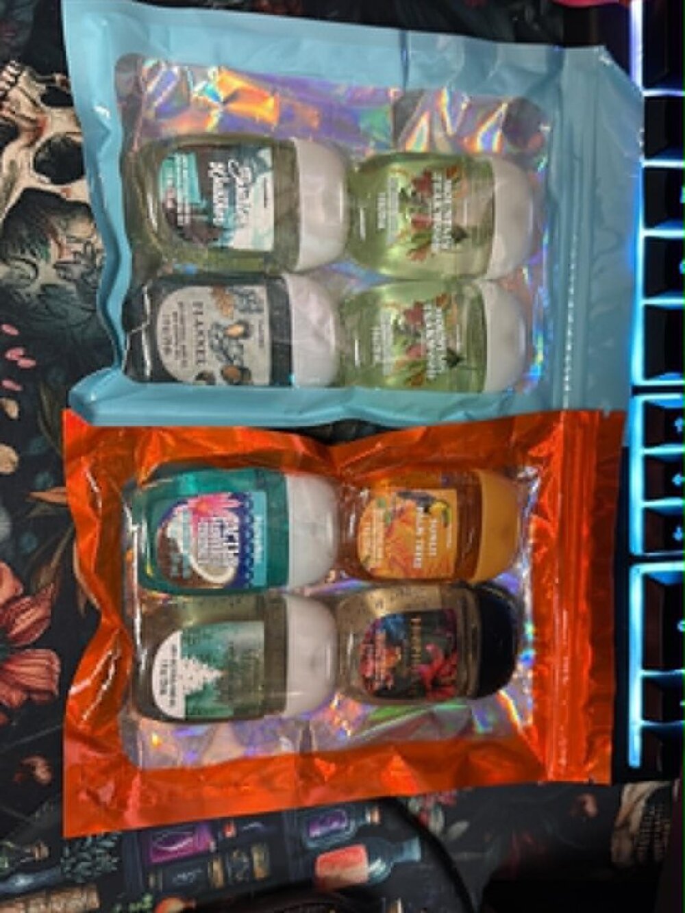 Bath & Body works set of 8 random hand sanitizers
